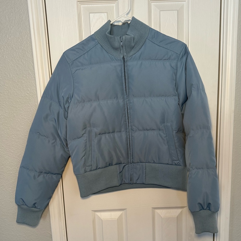 Nwot Halogen Down Puffer Jacket - image 1